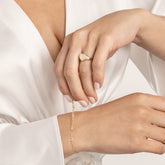 Signet Mini Heart Ring